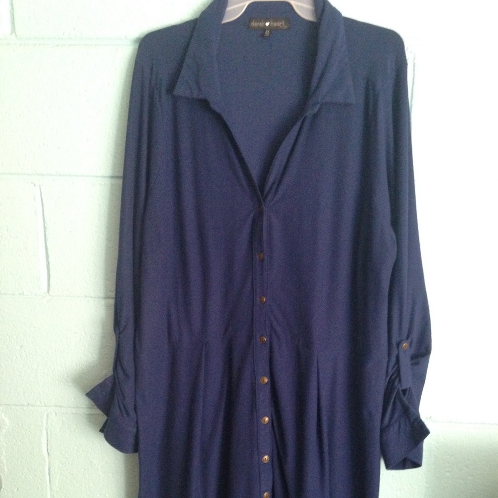 Derek Heart Plus Size Navy Dress